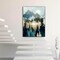 Mountain Diamond Art Kits,Abstract Diamond Painting Kits for Adults,Paint with Diamonds Round for Gift,Wall Decor(12x16) (Mountain)